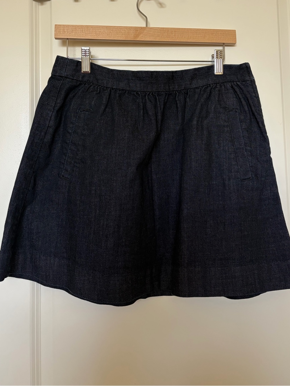 J.Crew Dark Denim Mini Skirt